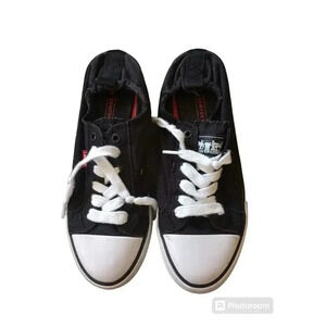 Levi's Stan G Sneakers Comfort Tech Shoes Back To School Black Women's Size 7